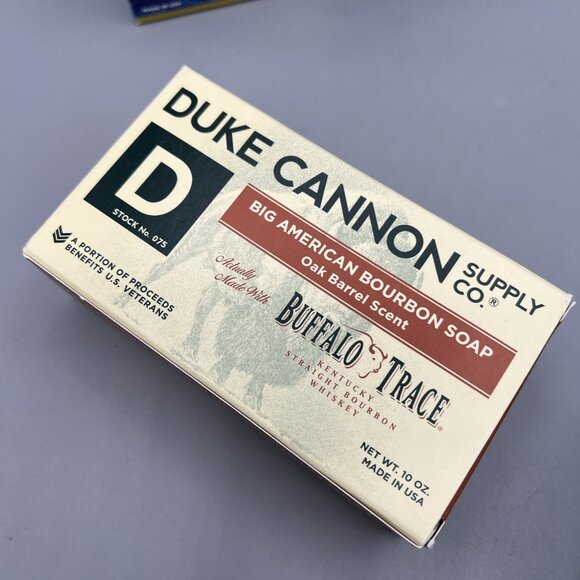 3 Pack - Duke Cannon The Great American Beer Soap 10 oz each Warm Cedarwood - Picture 4 of 10